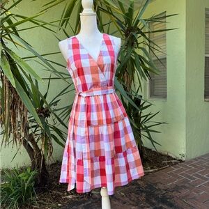 J Crew Wrap Summer Dress